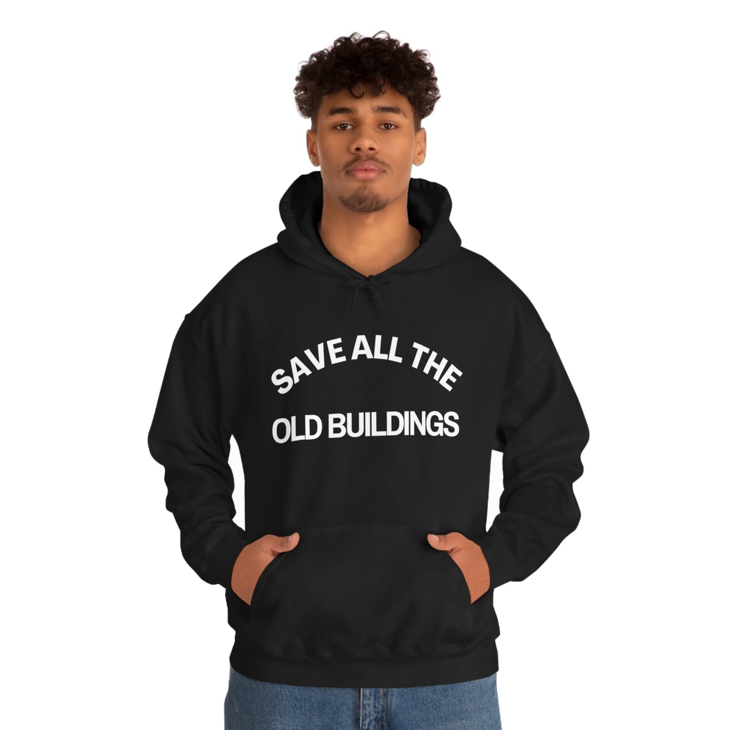 Save Old Buildings | Unisex Heavy Blend™ Hooded Sweatshirt