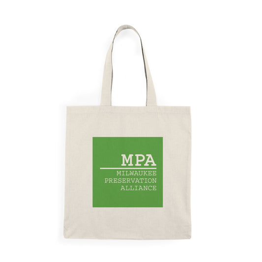 "Make Preservation Mainstream" Natural Tote Bag