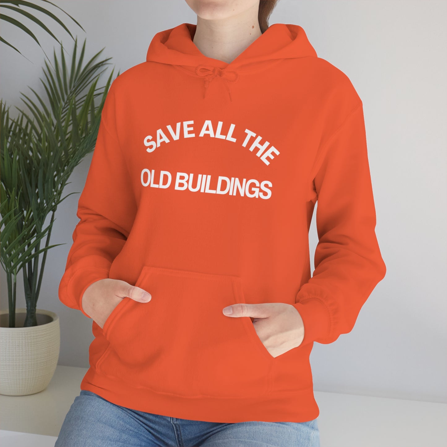 Save Old Buildings | Unisex Heavy Blend™ Hooded Sweatshirt