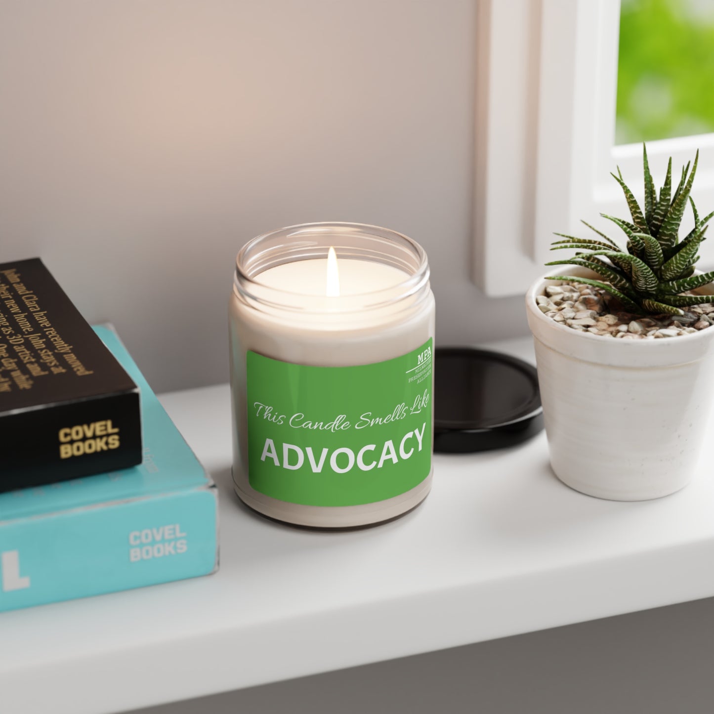 Advocacy Scented Soy Candle, 9oz